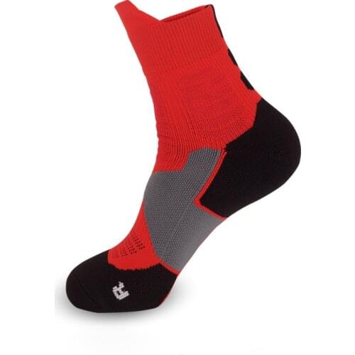 Outdoor Basketball socks Thick towel bottom sports socks Men Women Fitness Running anti-friction adult elite Calcetines Trekking