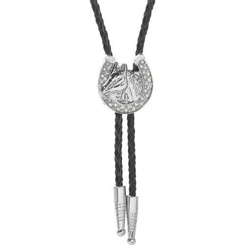 Western cowboy zinc alloy dot stone harness mens tie fashion metal bow tie bow tie tie fashion clothing accessories