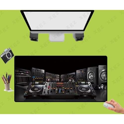 XGZ High Quality Mouse Pad XXL Audio Mixer Mixing Keyboard Pad Console Custom Game Desk Mat Gaming Mat PC Mousepad Large Pads