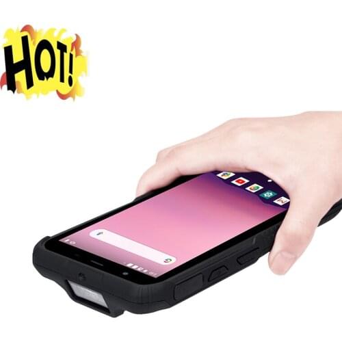 4G Win10 High Performance Industrial Handheld 1D/2D Barcode Scanner 6.0 built-in Receipt Printer