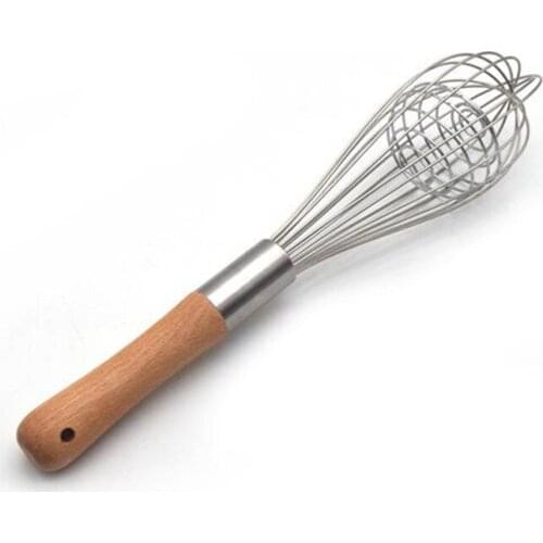 20pcs Stainless Steel Manual Egg Beater Whisk Coffee Milk Egg Beater For Blending and Beating Spring Coil Whisk Kitchen Tool