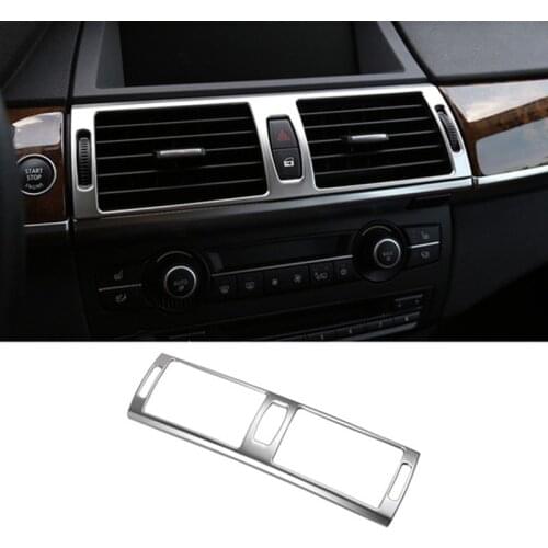 Car decor compatible with X5X6 E70 E71 car accessories interior air condition outlet decoration trip