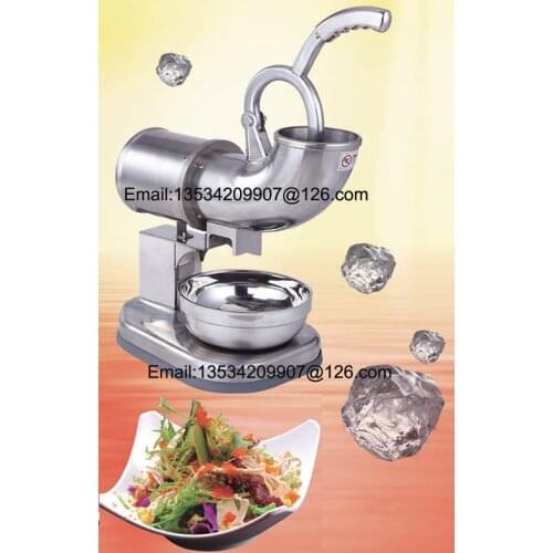 Commercial Use 110v 220v Electric Fruit Vegetable Ice Crusher Shaver Snow Cone Machine Maker