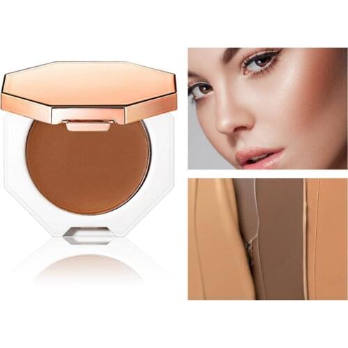 QIBEST Facial Contour Nose Shadow Concealer Foundation Makeup Cream Cosmetics