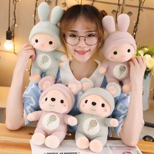 30 Cm 45 Cm Children’s Cute Doll Plush Toy Doll Soothing Doll Pillow Baby’s Favorite Birthday Christmas Gift Free Shipping