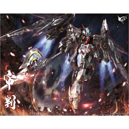 Zero_G Trial Gundam 1/100 Oordelen 21Cm Assembleren Model Actie Toy Figures Kinderen Geschenken Childrens Day Gift