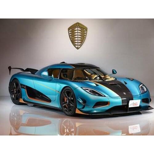 New Full Round Drill Kit Diamond Embroidery Mosaic Cross Stitch 5D Diy Racing Car Diamond Painting Gift Home Decoration