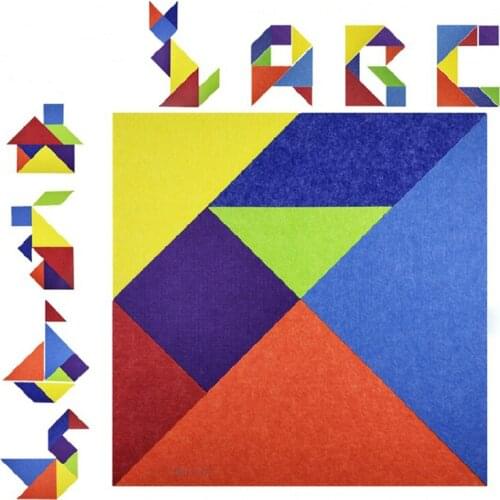 2021 New Tangram Cutting Dies Wooden Dies Suitable for Common Die Cutting Machines on the Market