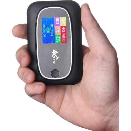 Portable Router 4G LTE CAT4 150Mbps Mobile WiFi Portable Hotspot Portable WiFi Wireless Wifi Router with SIM Card Slot