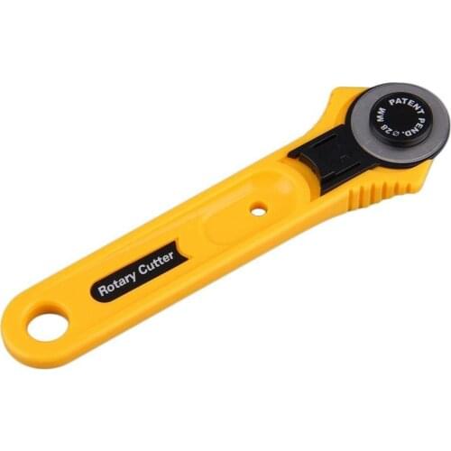 28mm Cloth Rotary Roller Cutter Fabric Cutting Tool Wheel Round Knife Leather Paper DIY Sewing Tools Accessories