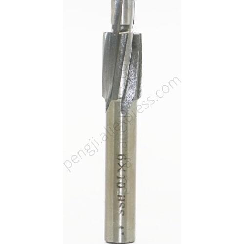 Counterbore Drill Bit HSS 4 Flutes Straight Shank Counterbore End Milling Cutter M 3 4 5 6 Countersink Drill Bits Pilot Slotting