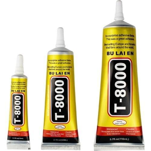 50ml T-8000 Glue T8000 Multi Purpose Glue Adhesive Epoxy Resin Repair Cell Phone LCD Touch Screen Super DIY Glue T-8000