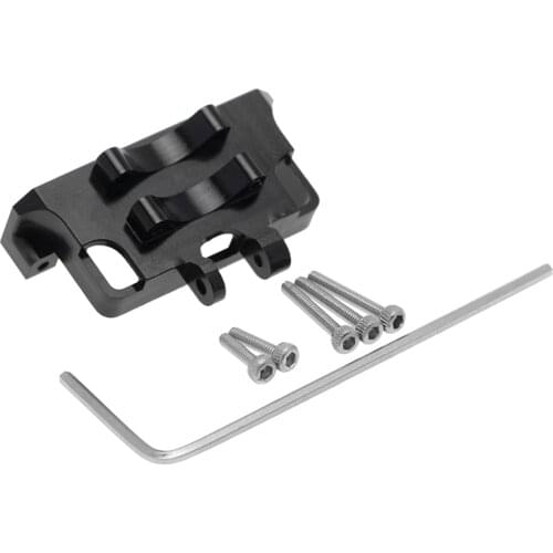 1:24 Durable Simulation RC Crawler Servo Mount Bracket Practical Aluminum Alloy DIY Upgrade Easy Install For Axial SCX24 90081