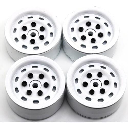 1.9 Inch Metal Wheel Rim Beadlock Wheel Hub for 1/10 Axial SCX10 CC01 D90 D110 TRX-4