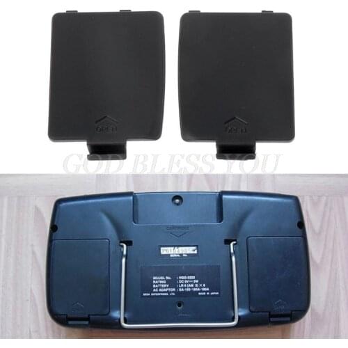 1 Set For Sega GG Handheld System Battery Door Cover For GameGear GG L R Left Right AA Battery Lid Drop Shipping