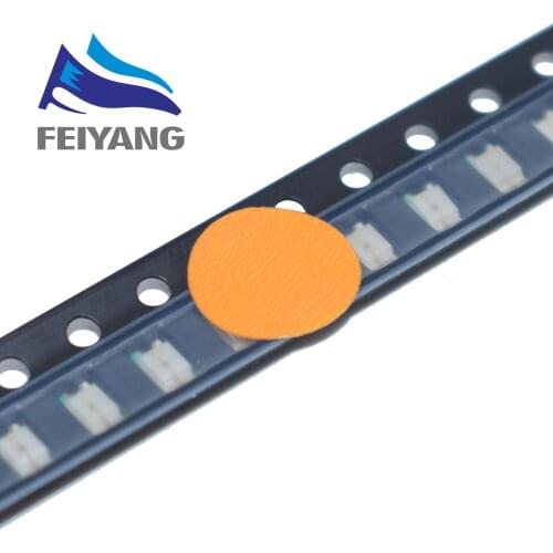 3000pcs Orange/Amber 1206 SMD SMT Super bright LED lamp light High Quality New 600-610nm 200-300mcd 2.0-2.6v smd 1206 led diodes