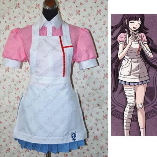 Anime Super DanganRonpa 2 Mikan Tsumiki Cosplay costume Custom Made