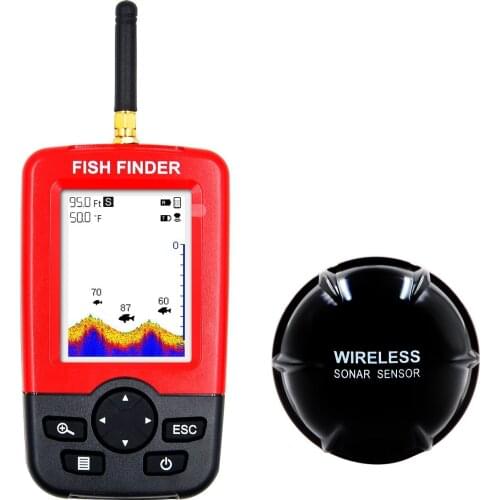 Wireless Sonar Underwater Visual High-definition Fishing Device Detector Ultrasonic Explosion Fishing Finder