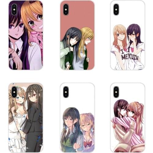 TPU Shell Case For Xiaomi Redmi Note 3 4 5 6 7 8 Pro Mi Max Mix 2 3 2S Pocophone F1 Anime lesbian Citrus Yuzu Aihara Mei Popular