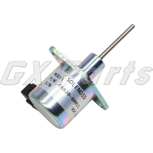 E6820-60011 Electrical Stop Solenoid Valve E6850-60011 For Kioti Tractor CK2510HM CK2510M CK25H CK2610 CK2610H