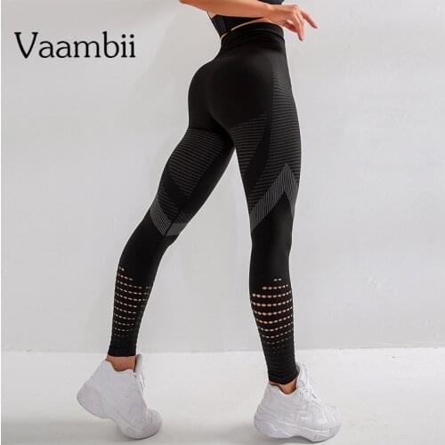 Womens Sport Wear Sports Leggings High-waisted Tights Fitness Clothing Gym Clothes Pants Seamless Leggings Plus Size Leggings