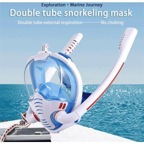 Women Scuba Diving Mask Full Face Snorkeling Mask Men Underwater Anti Fog Snorkeling Diving Mask For Swimming Spearfishing Dive