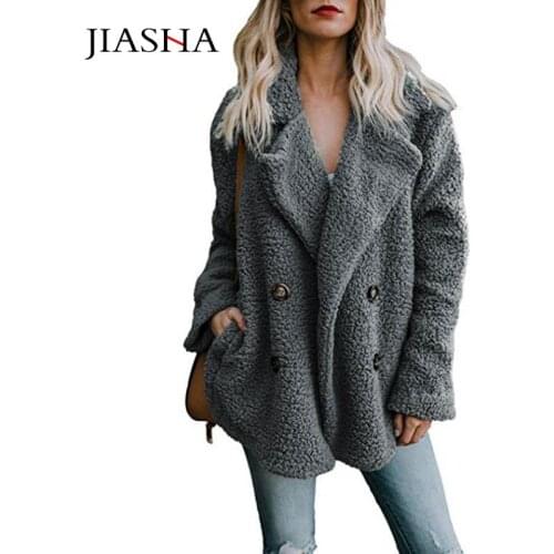 Fashion winter jacket women clothing 2021 NEW solid warm plus size jackets woman coats long sleeve double breasted female parkas