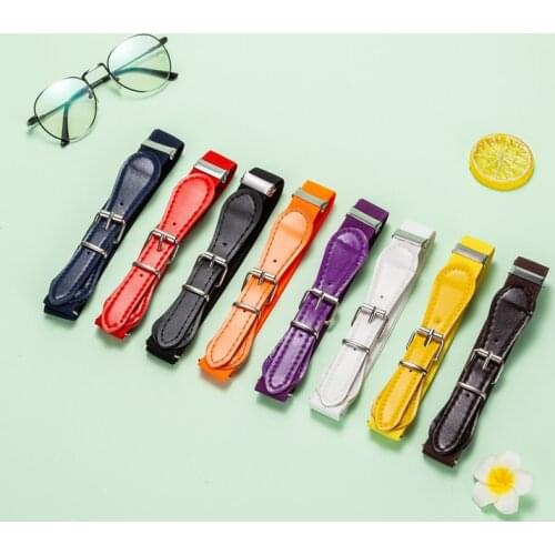 Fashion Children Candy Belt Girls / Boys Elastic Waist Belt Strap Belts White Red Pu Leather Kids Neutral / Both Men and Women