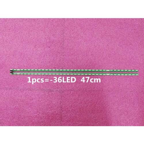 New 5set=10pcs 36LED 47cm LED strip for LG 43LF5400 43LF5900 MAK632C7801 G1GAN01-0794A G1GAN01-0793A 43inch FHD R L Type