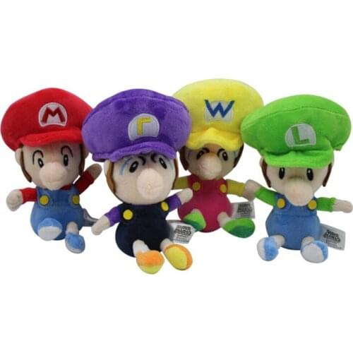 New 4 Styles M L Baby 6" 15CM Plush Doll