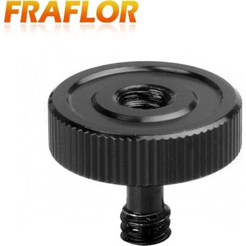 1/4" Male to Female Screw Adapter Tripod Hot Cold Shoe Camera Accessory for Camera Tripod L Type Flash Bracket Stand Mount