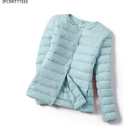 Ultra Thin Down Jacket Women Large Size Pink Women Lightweight Down Jackets Ultra Light White Coat Warm Jackets Women
