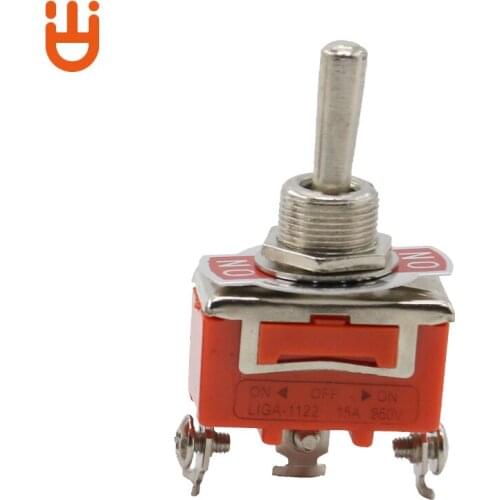 1122 button switch single pole single-throw 3foot 3step shaking arm switch toggle power switch