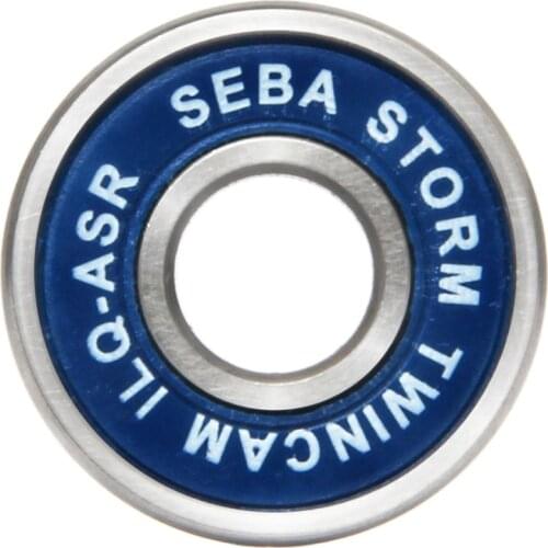 2019 100% Original SEBA TWINCAM ILQ-ASR Inline Skate Bearings Miniature Ball Radial Ball Bearings 608zz Skating Patines Bearings