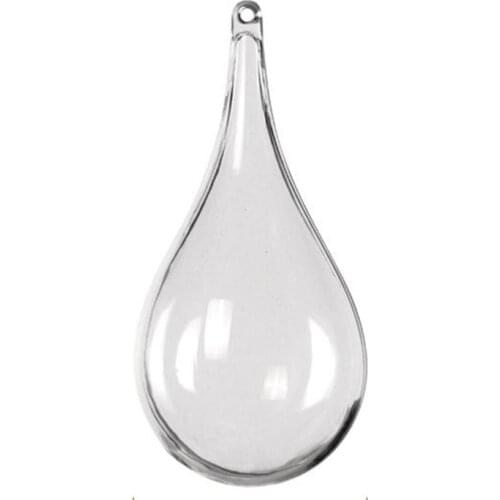 5 Transparent Plastic Acrylic Drop Beads Can Fill The Ball Christmas Tree DIY Jewelry 100% Shatterproof Sturdy And Easy To Fill