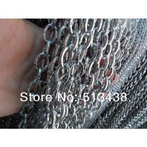 Free ship! 50 meters Sales promotion!100% Stainless Steel 12mm printing oval link chain.jewelry finding DIY necklace in Bulk