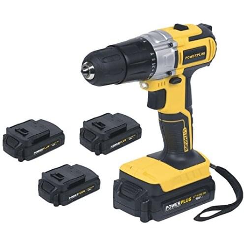 Power Plus powx00593-electric drill Cordless 18 V/1.5 A