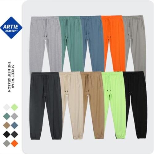 Mens Pants Sweatpants Trousers Suits Sportswear Spring Track Knitted Loose Casual Sweatshirt Solid Harlem Couples Thin Joggers