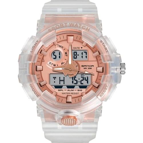 Ladies Fashion LED Digital Quartz Sports Watch Multifunctional Waterproof Alarm Clock Clock Girl Gift Watches Relogio Feminino