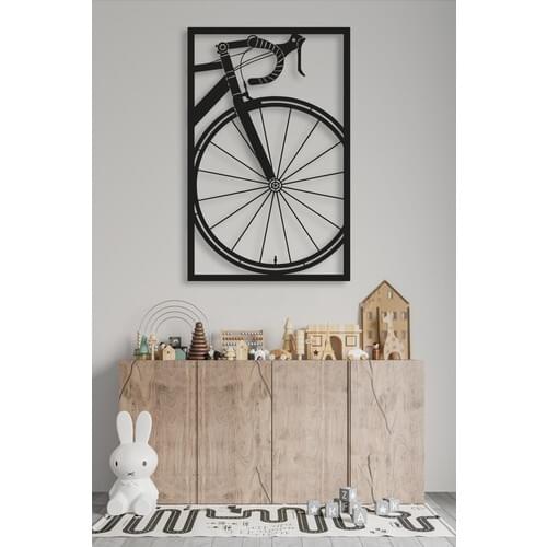 Bicycle wood home decor modern design living room living room style art mdf Made in Turkey