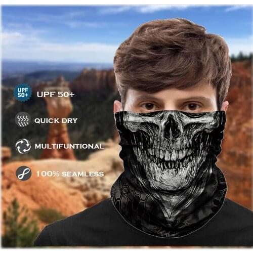 Camouflage Military Mask Bandana Army Headscarf Hunting Scarves Neck Buff Tactical Facemask Skull Braga Cuello Hombre Balaclava