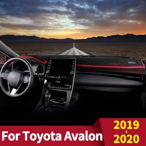 For Toyota Avalon 2018 2019 2020 Car Dashboard Cover Mat Sun Shade Pad Instrument Panel Carpets Protector Accessories