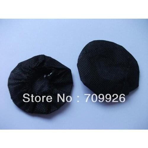 Linhuipad Small headphone covers /Black Sanitary Headphone Covers 3000pcs/lot