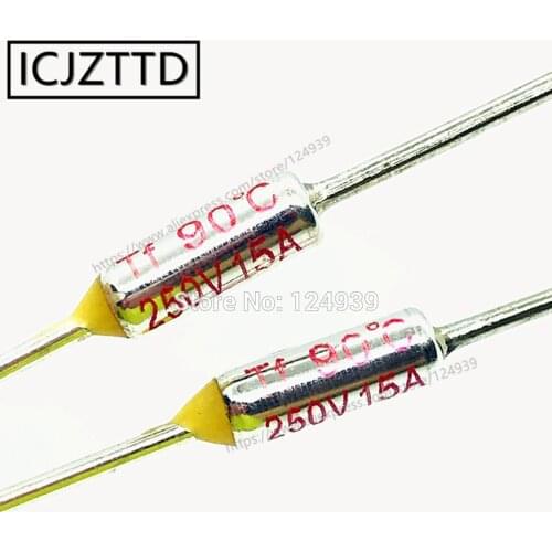 Metal fuse RY 250V 10A TF 92 Celsius Degrees Temperature TF Thermal Fuse RY 92C Eletric Rice Cooker Microwave