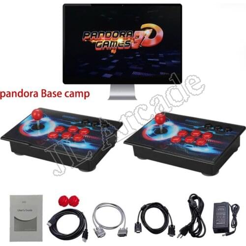Pandora XII 3188 IN 1 Game Board 51 3D Games PC Arcade Joystick Controller Retro Arcade Console Family Play Station