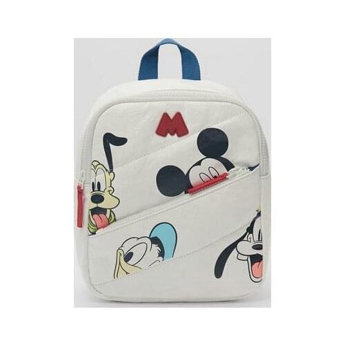 NEW Disney Childrens Bag Mickey Mouse Childrens Bacpack Cute Mickey Minnie Mouse Pattern Backpack Kids Birthday Gifts