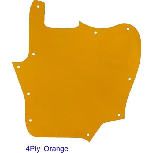 Pleroo Custom Scratch Plate - For 10 Scwer Holes US Jaguar Guitar Pickguard Blank Scratch Plate Scratch Plate Guitar parts