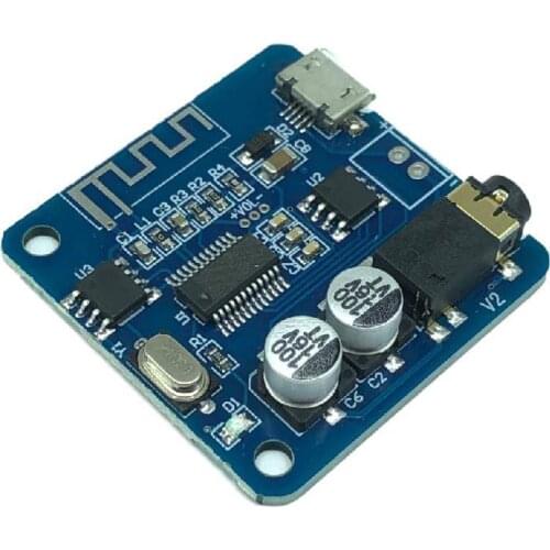 Bluetooth Receiver Decoder Board Abs Wireless Power Amplifier Board Lossless Voice Audio Module V5.0 Decoder Board