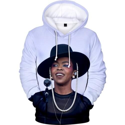 Lauryn Hill Casual Hoodie Sweatshirt Spring Autumn Male Trend Casual Harajuku Streetwear Hip Hop Long Sleeve
