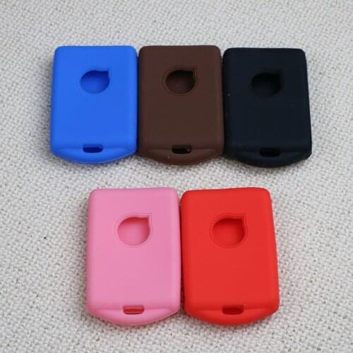 Silicone Rubber Car Key Case Cover Shell holder Set For volvo S90 XC90 V90 XC60 XC70 XC40 S60 Card Keyless 2017 2018 2019 2020